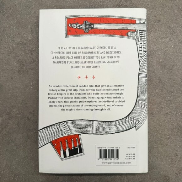 NEW Londonopolis: A Curious History of London by Martin Latham Travel Hardcover - Picture 2 of 4